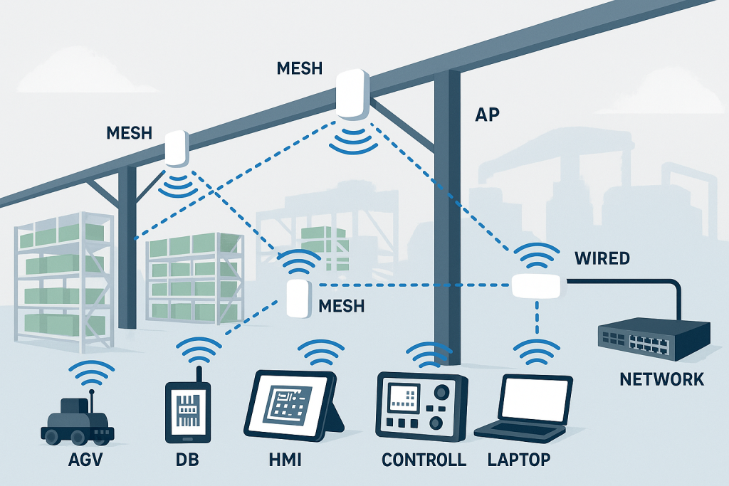 Dilovası Fabrika Wi-Fi Mesh Çözümleri