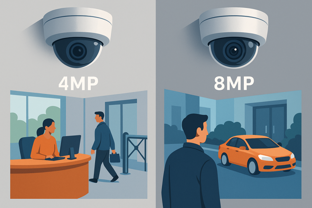 İzmit’te 4MP mi 8MP mi? Ofis Kamerasında Doğru Seçim