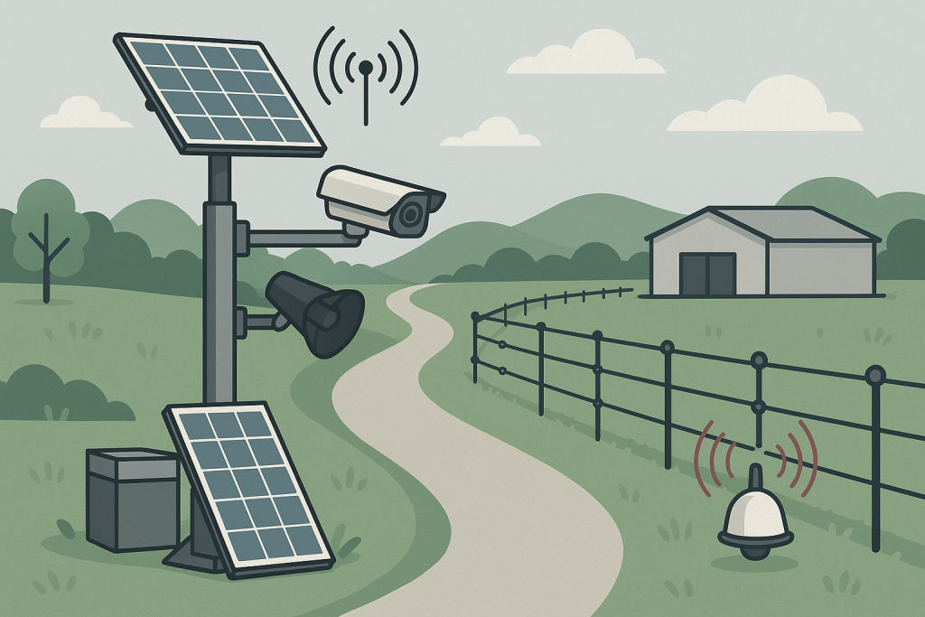 Kırsal Depolarda LTE/LoRaWAN ile Çevre İhlali ve Çit Güvenliği
