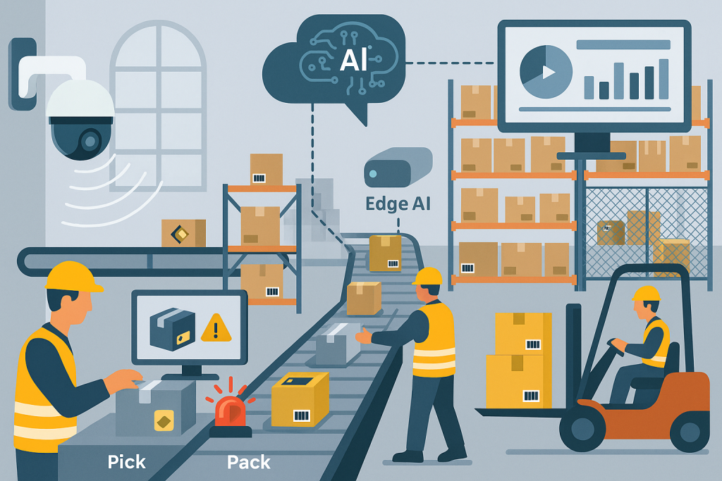 Lojistikte Wi-Fi 6E + RTLS (UWB/BLE) ile Varlık ve Personel Takibi